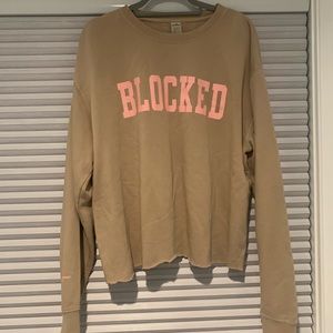 Call Her Daddy Blocked Crewneck